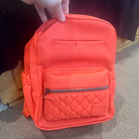 lug Handbags - LUG Volley Mini Matte Luxe VL Backpack - Papaya NWT (with very minor defects)